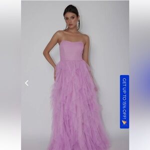 Rori Tulle Cascade Maxi Dress - Selfie Leslie